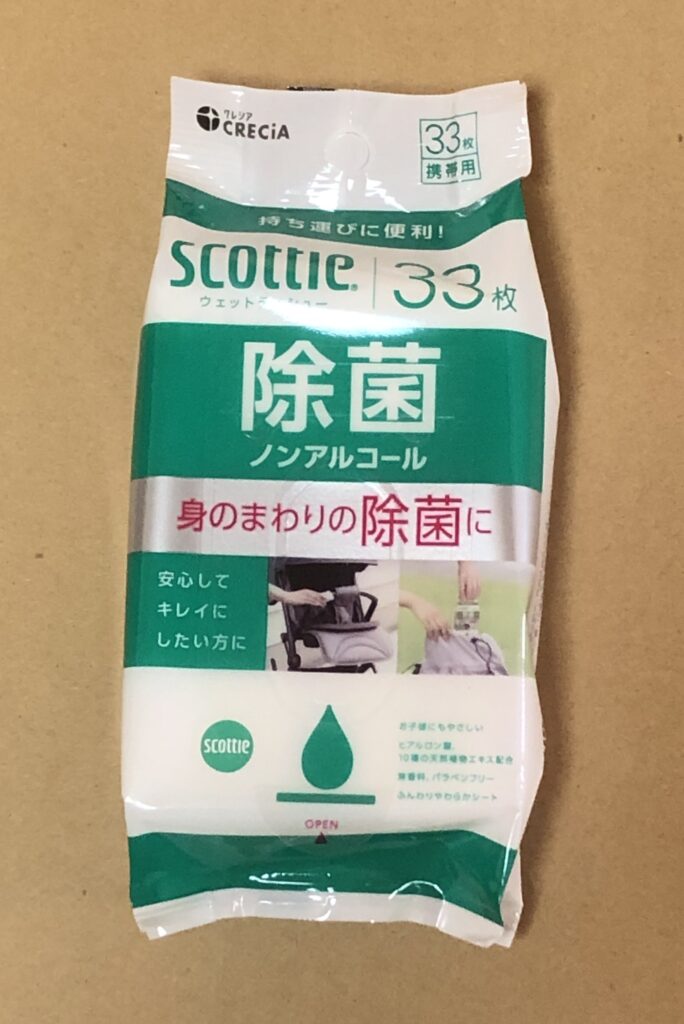 スコッティウェットティシュー
